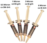 MinShitsu Diamant Slipepasta 0,5 1,3,6 mikron for kniver alt som kan poleres