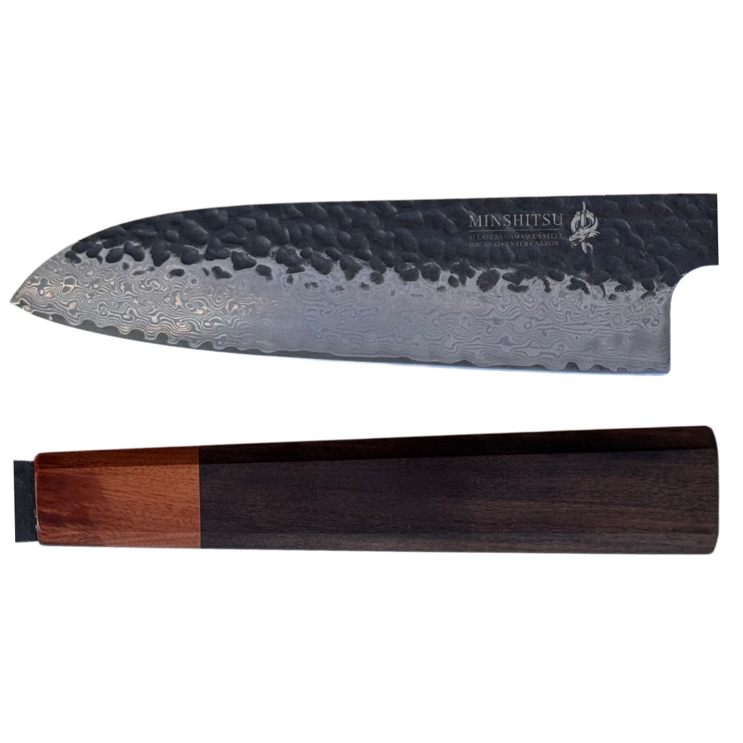 MinShitsu Premium Grey Mountain Santoku