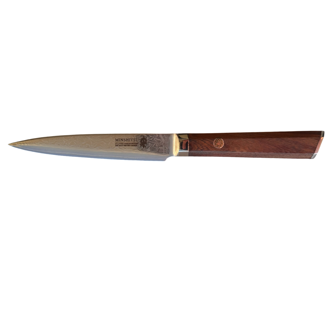 MinShitsu Premium Brown Wave Liten Forbruks Kniv