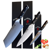 MinShitsu Premium Black Sand Knivsett 3 kniver
