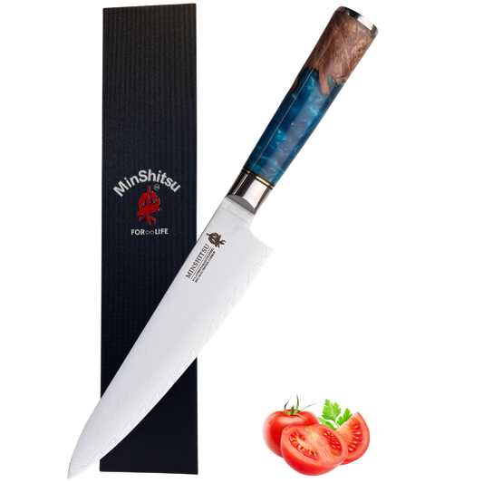 MinShitsu Premium Blue Ocean Kokke Kniv