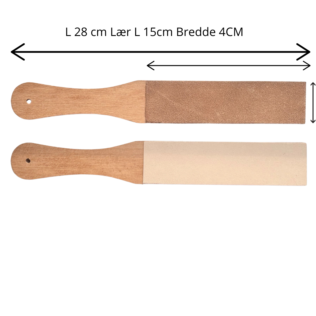 Poleringssett MinShitsu 2x Lær & 2x Slipepasta