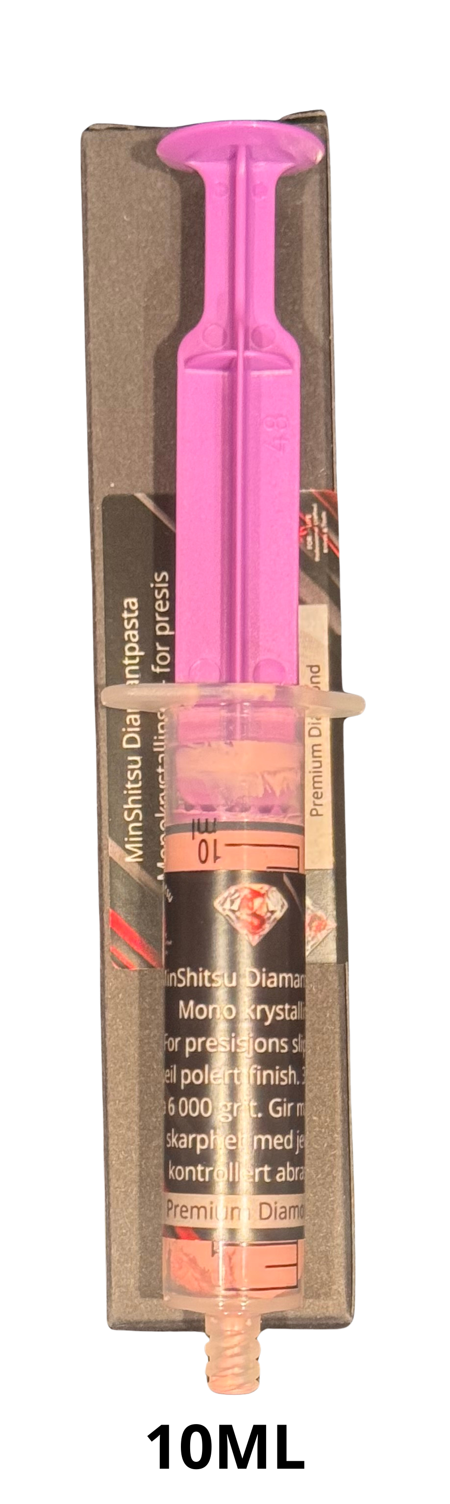 MinShitsu Diamant Slipepasta 0,5 1,3,6 mikron for kniver alt som kan poleres