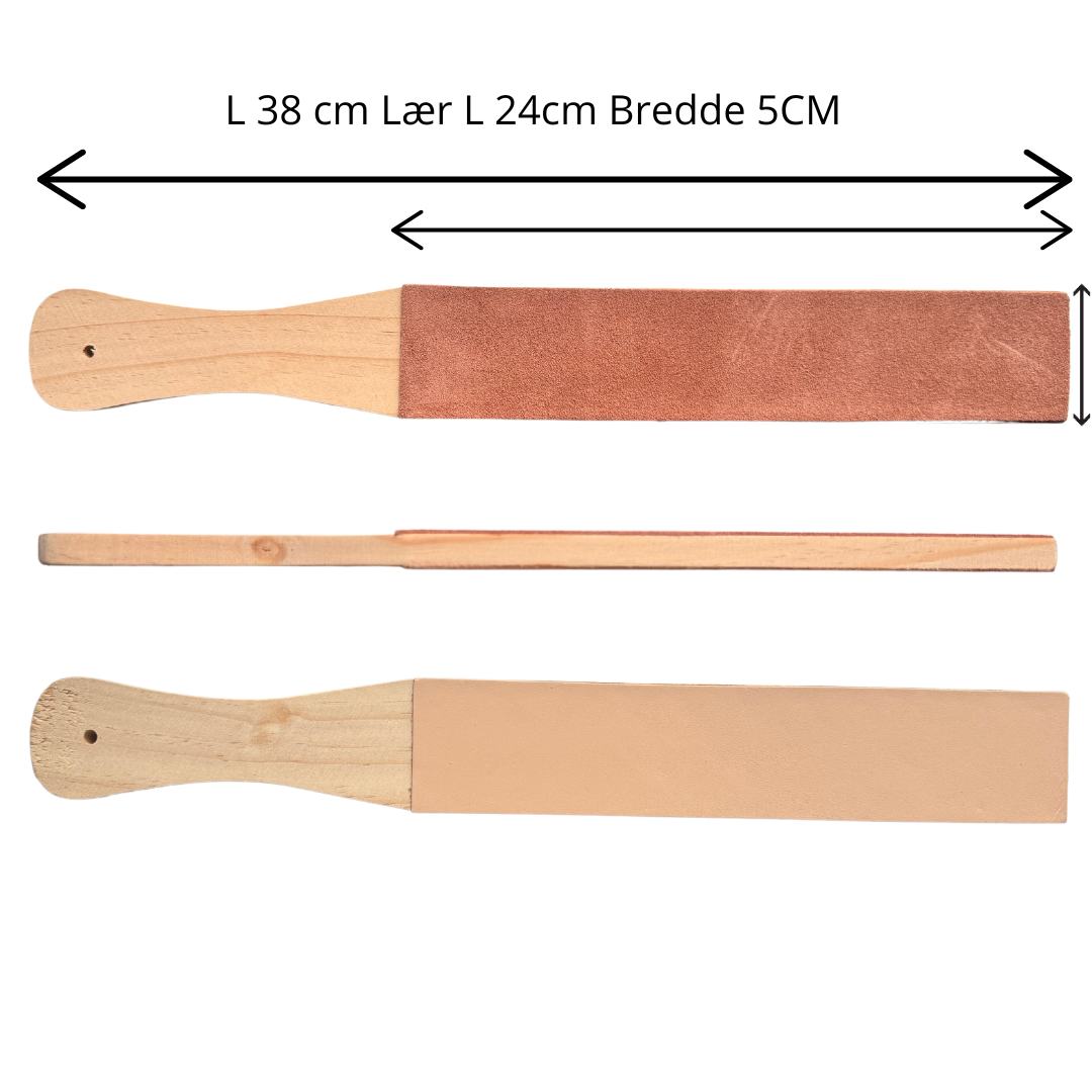 Poleringssett MinShitsu 2x Lær & 2x Slipepasta