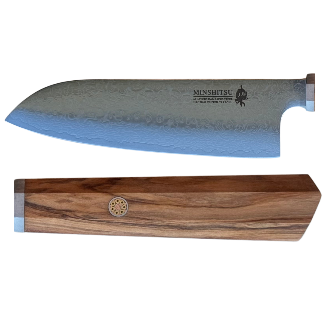 MinShitsu Premium Green Forrest Santoku