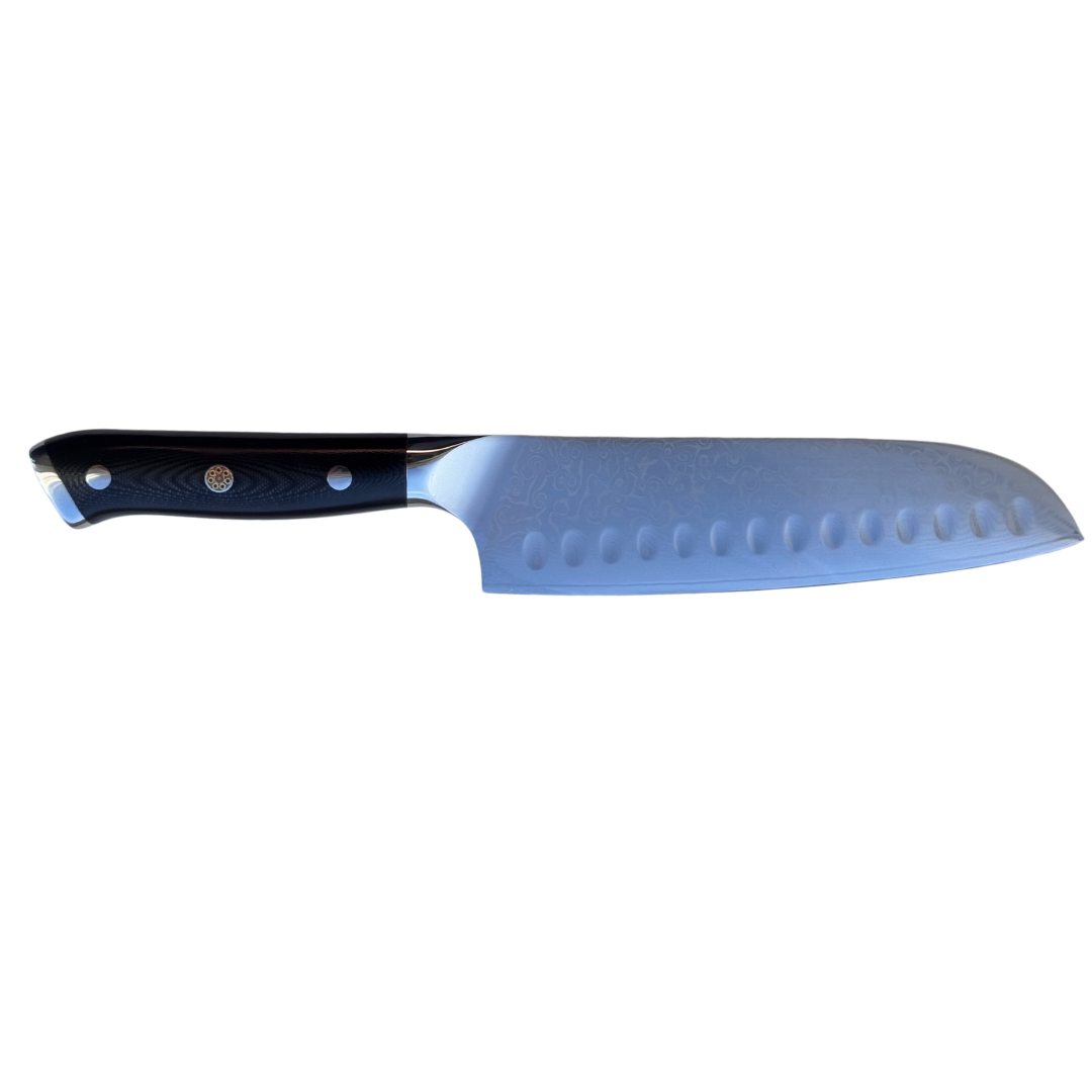 MinShitsu Premium Black Sand Santoku