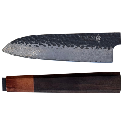 MinShitsu Premium Grey Mountain Santoku