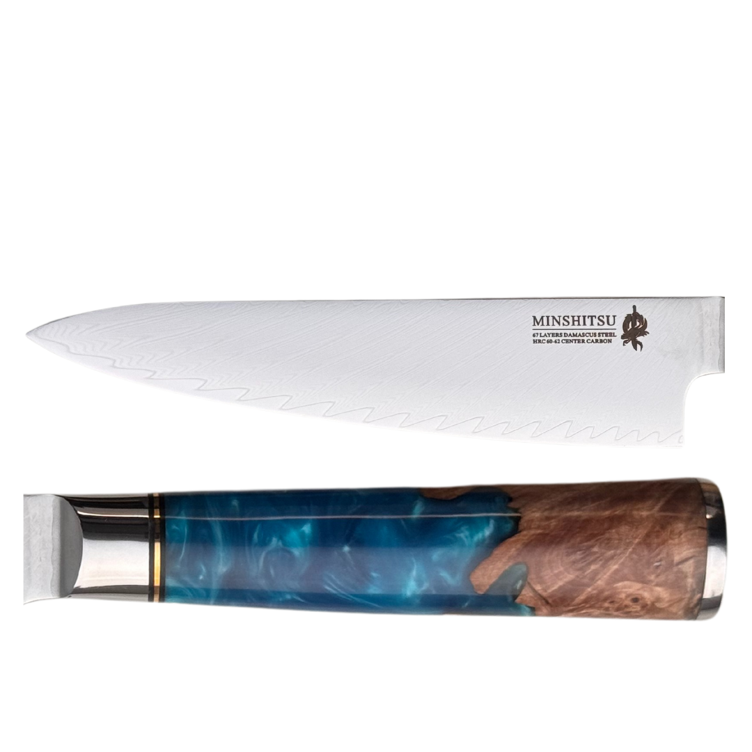MinShitsu Premium Blue Ocean 2 Knivsett