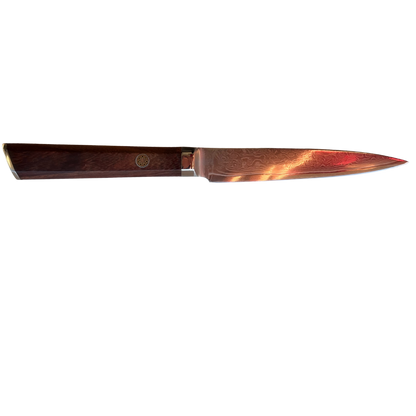 MinShitsu Premium Brown Wave Liten Forbruks Kniv