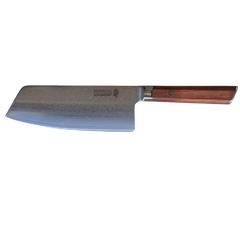 MinShitsu Premium Brown Wave Cleaver Kniv