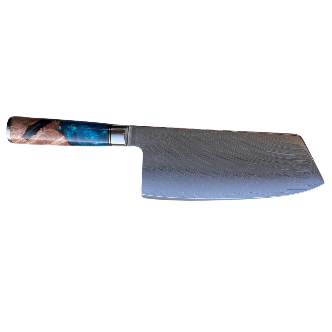 MinShitsu Premium Blue Ocean Cleaver Kniv