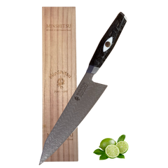 MinShitsu Dragon Eye Kokkekniv 145-Lag Damascus