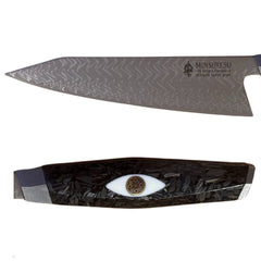 MinShitsu Dragon Eye Kokkekniv 145-Lag Damascus
