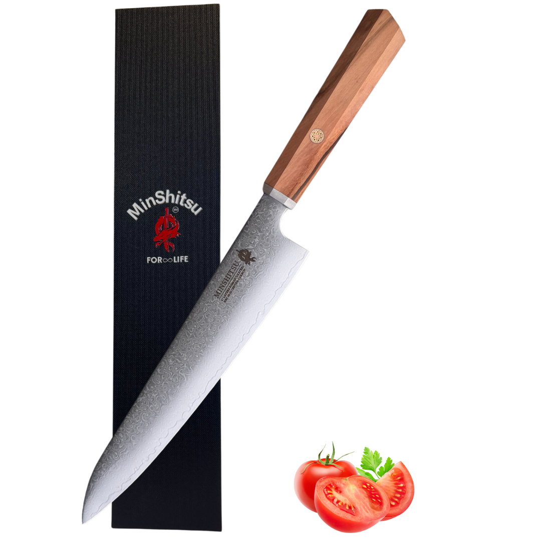 MinShitsu Premium Green Forrest Kokke Kniv