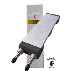 MinShitsu Profesjonell Diamant Slipe Stein 400/1000 Korn med Robust Holder
