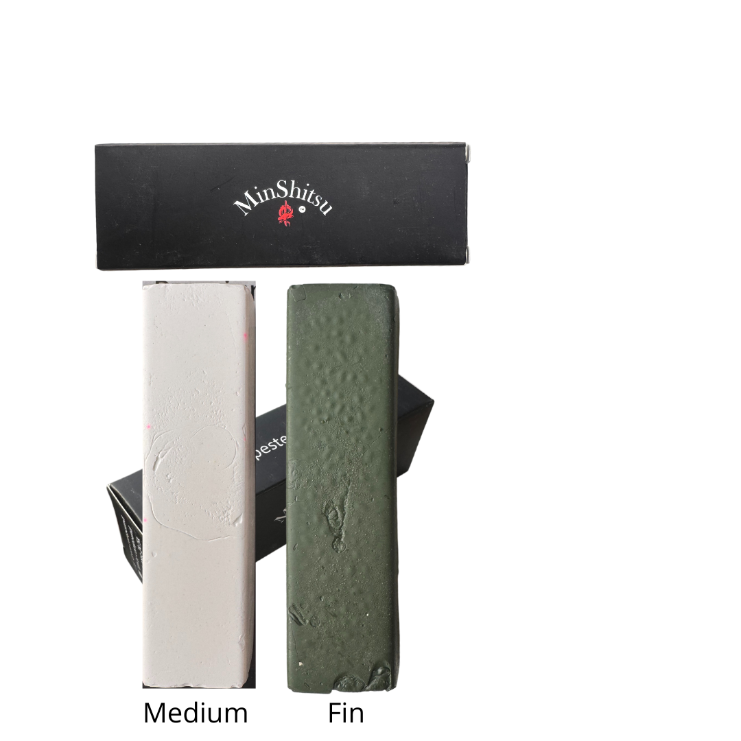 MinShitsu Slipe Pasta Grønn & Hvit (2 stk)