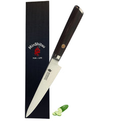 MinShitsu Premium Brown Wave Liten Forbruks Kniv