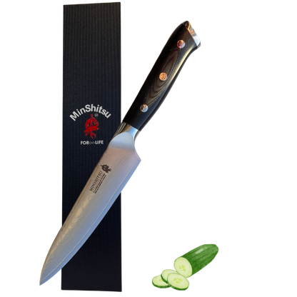 MinShitsu Premium Black Sand Liten Forbruks Kniv
