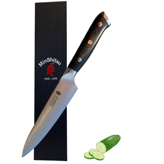 MinShitsu Premium Black Sand Liten Forbruks Kniv