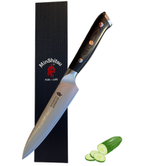 MinShitsu Premium Black Sand Liten Forbruks Kniv