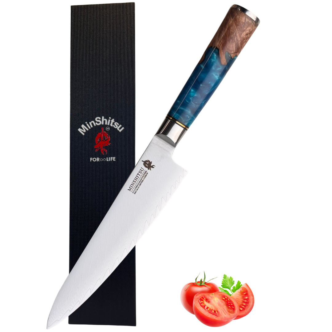 MinShitsu Premium Blue Ocean Kokke Kniv