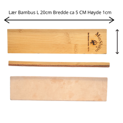 MinShitsu Lærstykke med Bambus 20cm