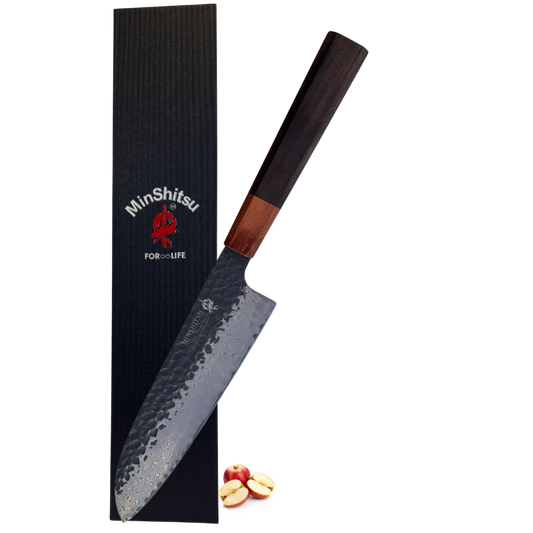 MinShitsu Premium Grey Mountain Santoku