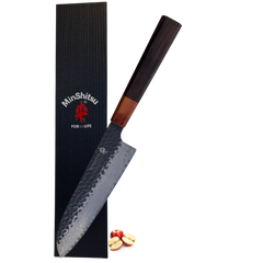 MinShitsu Premium Grey Mountain Santoku